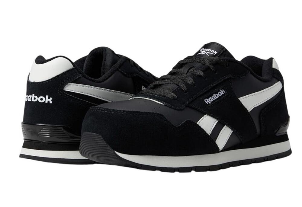 Reebok Work Womens Harman Work SD10 Comp Toe Shoe US 10M EU 40-41 Black EUC